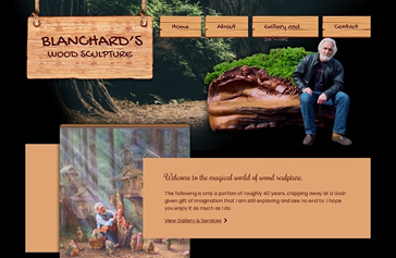 Blanchard Wood Sculpture
